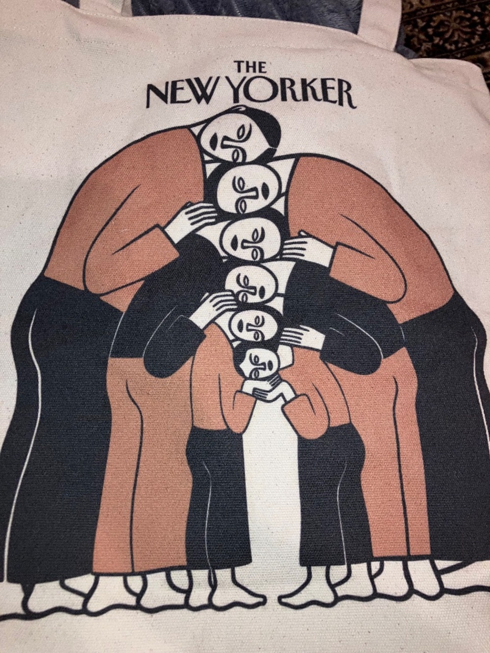 The New Yorker Tote Bag Matryoshka RLR Limited Edition 2021 Nerdy Hipster